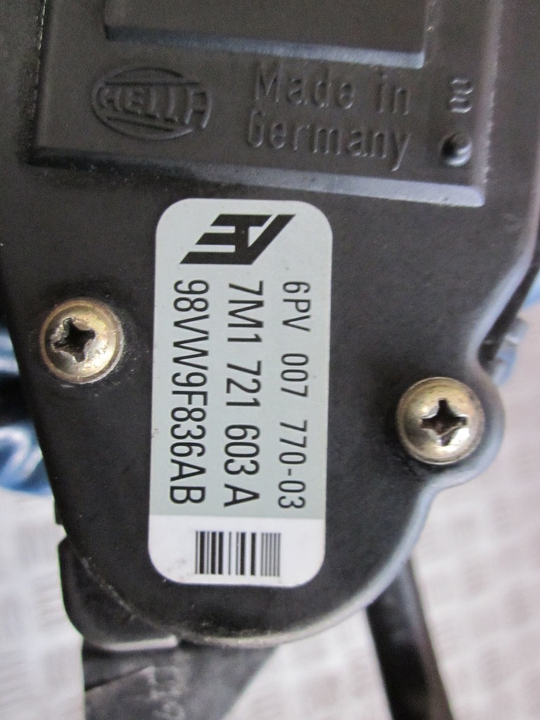 фото №6, Потенціометр газу ford galaxy 1.9 tdi 95-00r