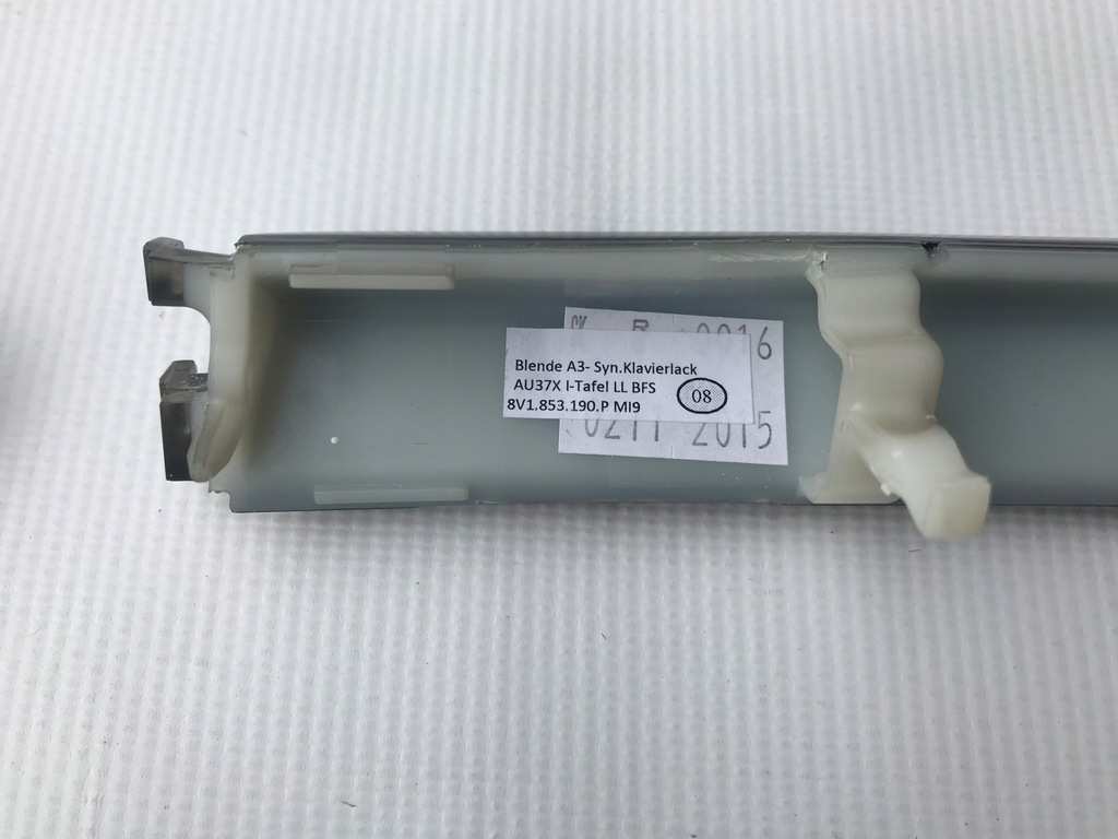 фото №7, Audi a3 s3 rs3 8v накладки декоративные piano 8v1853190p