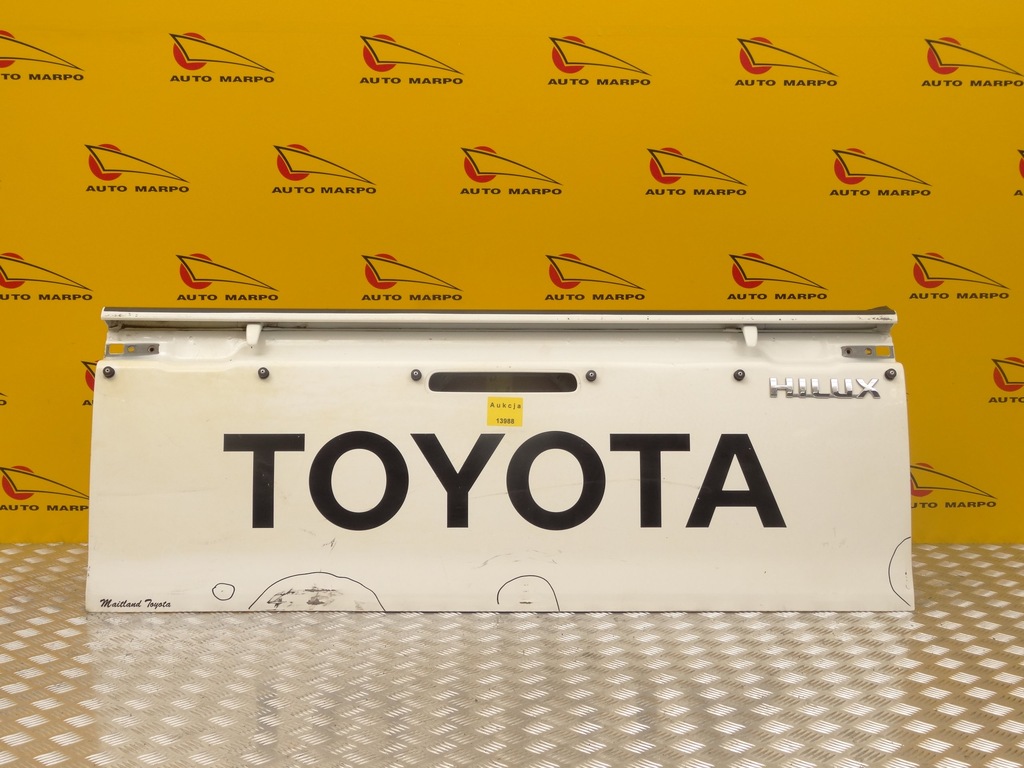 фото №2, Toyota hilux 2012-2015 крышка багажника задняя задняя борт