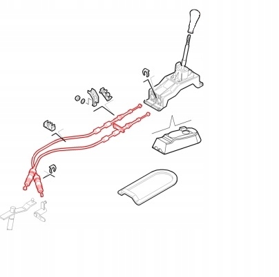 фото №2, Трос тросы переключения передач alfa romeo 147 nowe оригинальный номер