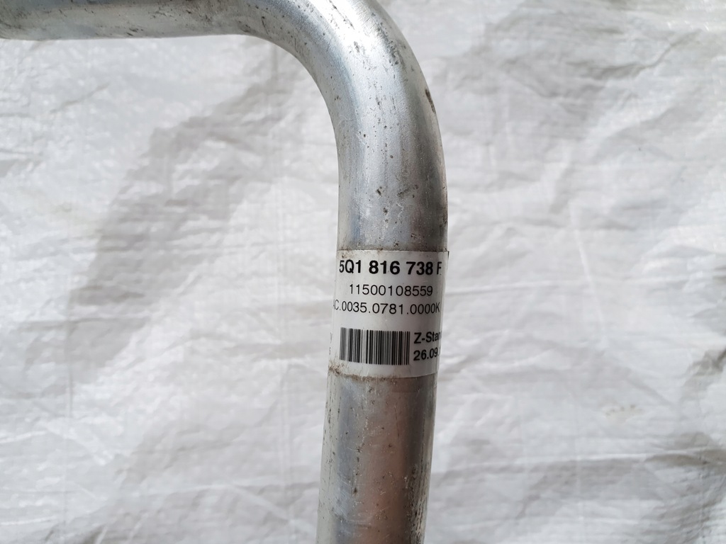 фото №4, Volkswagen оригинальный номер 5wa816741b шланг кондиционера