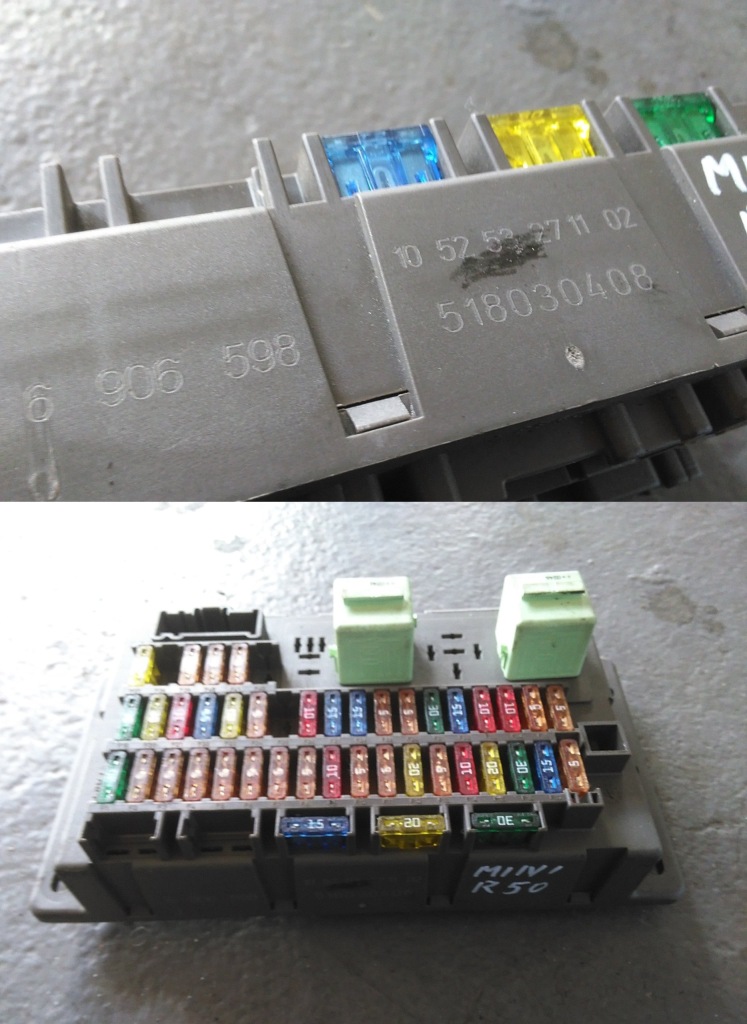 Купити Mini cooper r50 коробка запобіжників 518030408