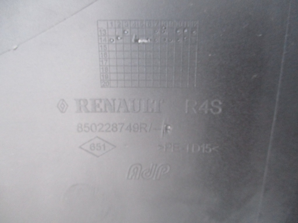 фото №5, Renault twingo 3 iii 2014- бампер задний oryg