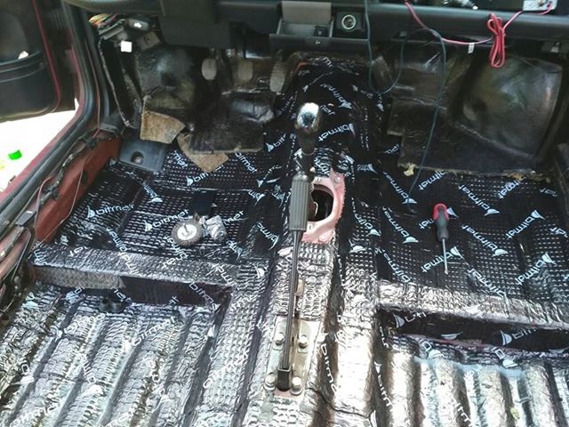 фото №12, Ab-25 мат битумная бутиловая шумоизоляционная bitmat шумоизоляция капот двигатель