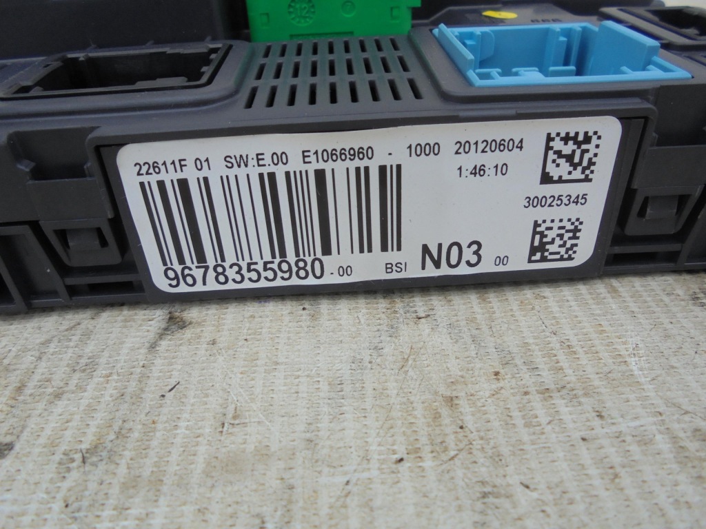 фото №5, Бортовий комп'ютер набір peugeot 208 1,2 vti 9805353080