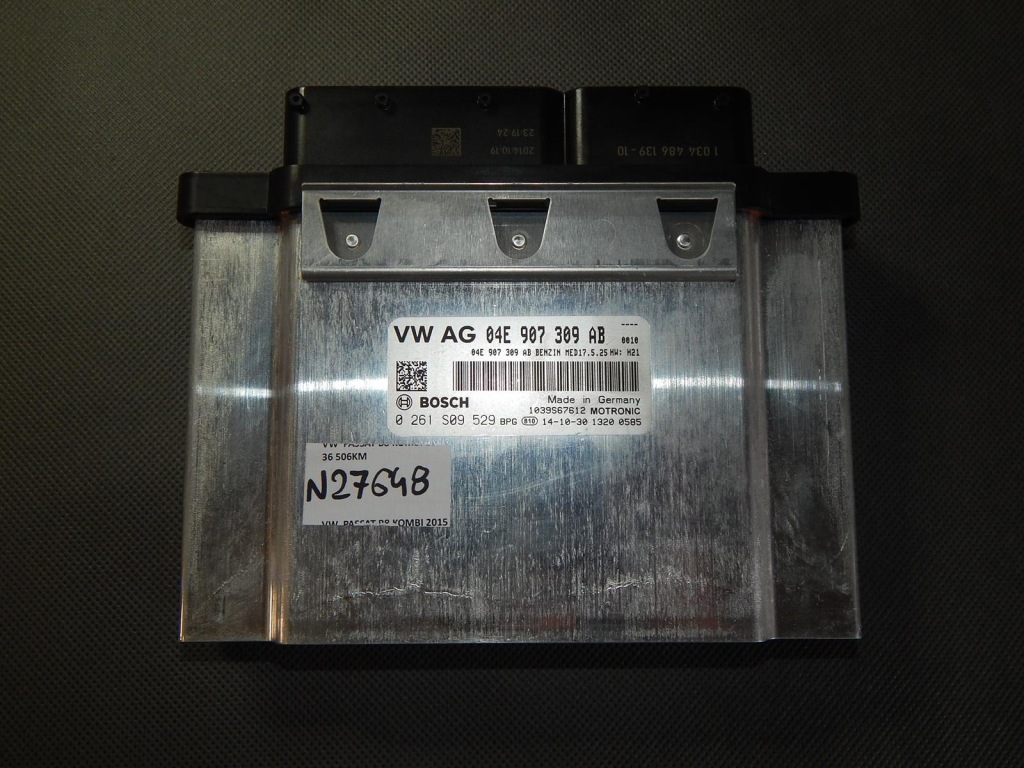 фото №1, Vw passat b8 управление. бортовой компьютер двигателя 04e907309ab