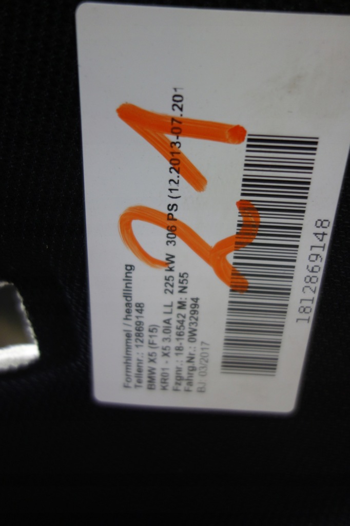 фото №8, Стеля сонцезахисний козирок bmw x5 f15 панорама althrazit