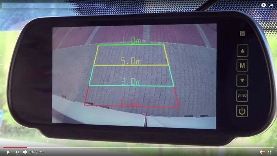 фото №7, Камера заднего вида vw crafter kompletny система 7"