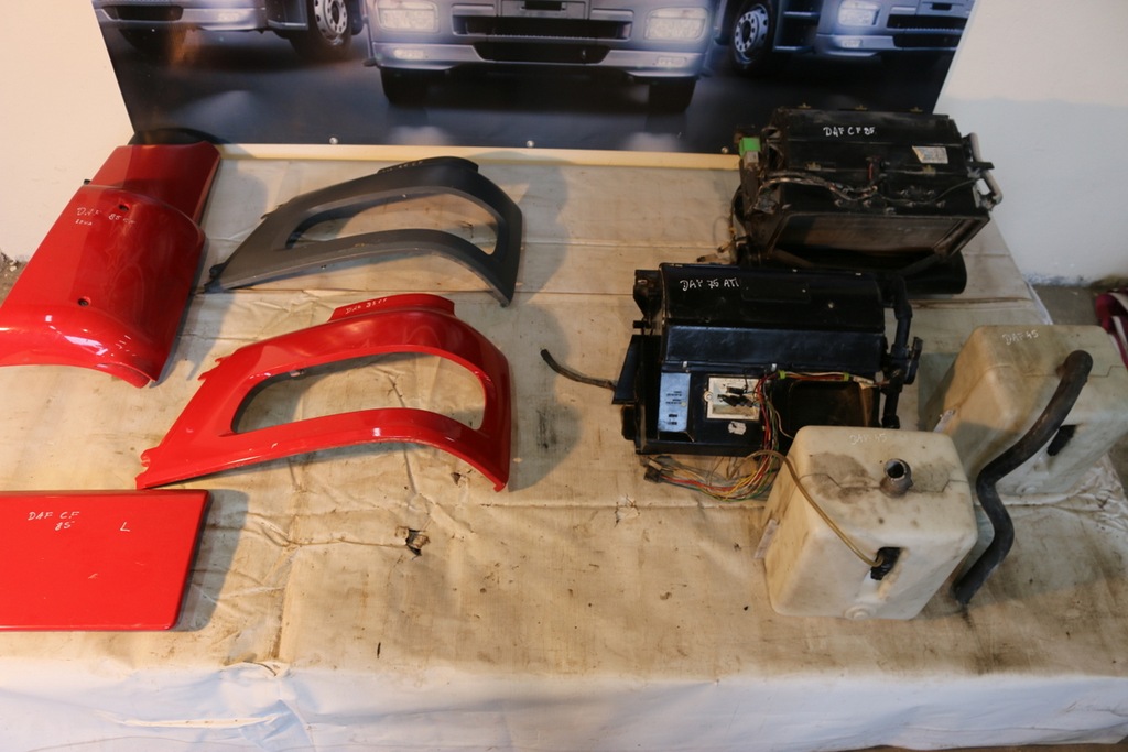 фото №1, Обігрівач daf 75 ati