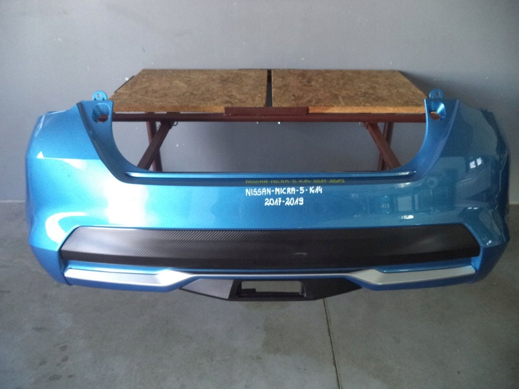 фото №6, Nissan micra k14 2017-2019 бампер задня задній