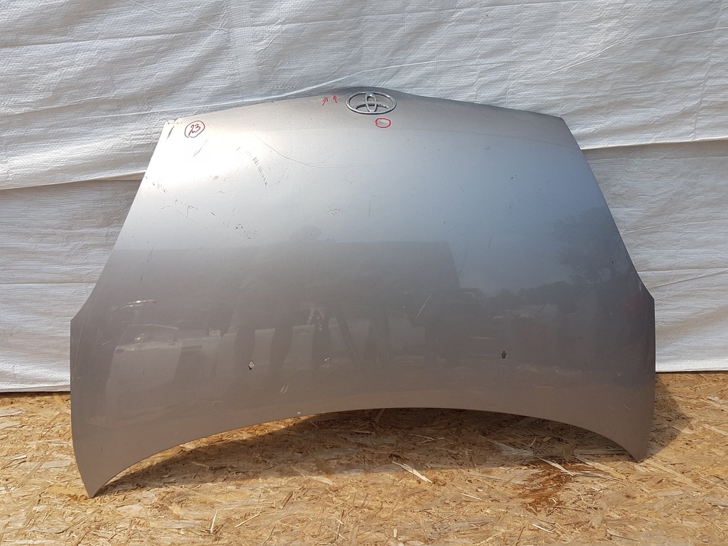 фото №1, Toyota yaris verso капот кришка передня