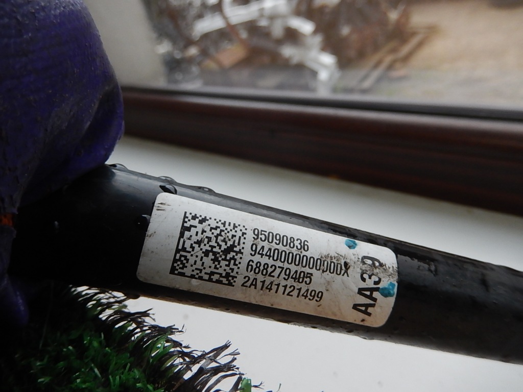 Приводной вал opel mokka 1.7 cdti левая 95090836 Цена