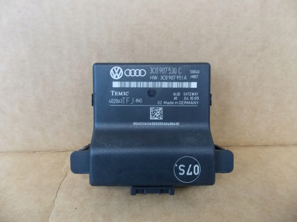 фото №1, Vw passat b6 05-10 модуль шлюз 3c0907530c