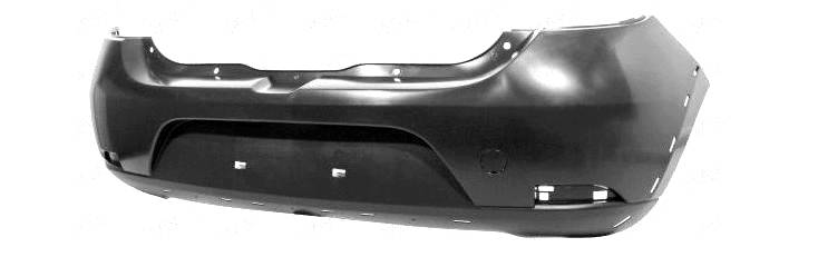 фото №1, Бампер задний dacia sandero stepway '12-16