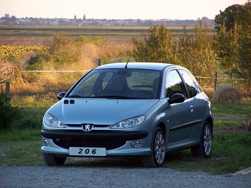 фото №13, Фара лампа перед ліва peugeot 206 hb 98-03