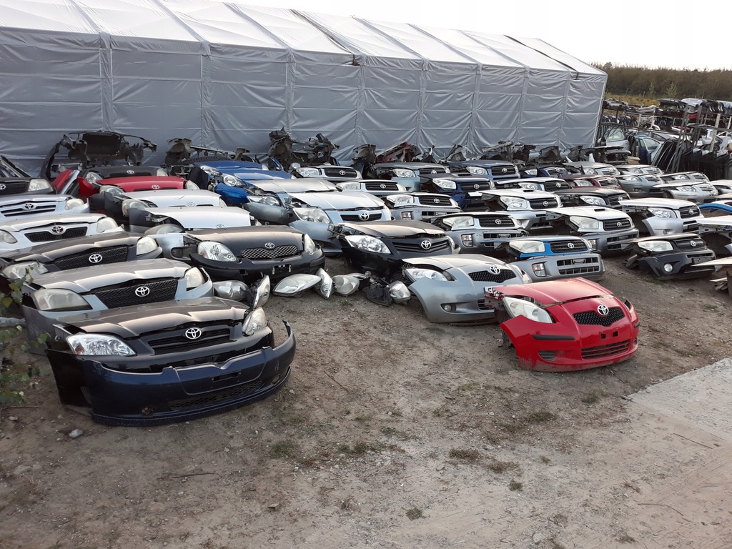 фото №12, Toyota yaris iii 2012 rok kompletny перед бампер