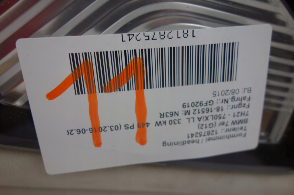 фото №12, Стеля сонцезахисний козирок bmw g12 панорама alcantara